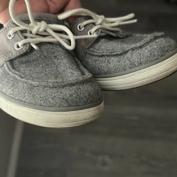 Gray Keds boat shoe slip on - Picture 4 of 6